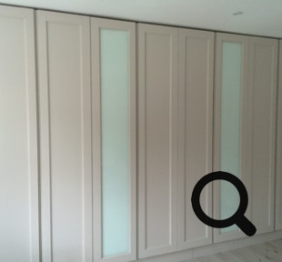handleless wardrobe