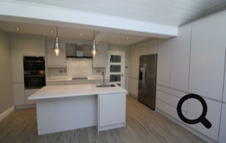 bespoke handleless kitchen